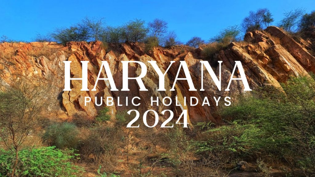 Haryana Public Holidays 2024